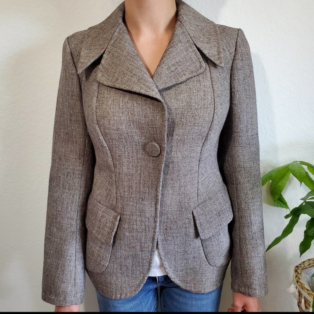 MARC JACOBS One-Button Jacket Blazer